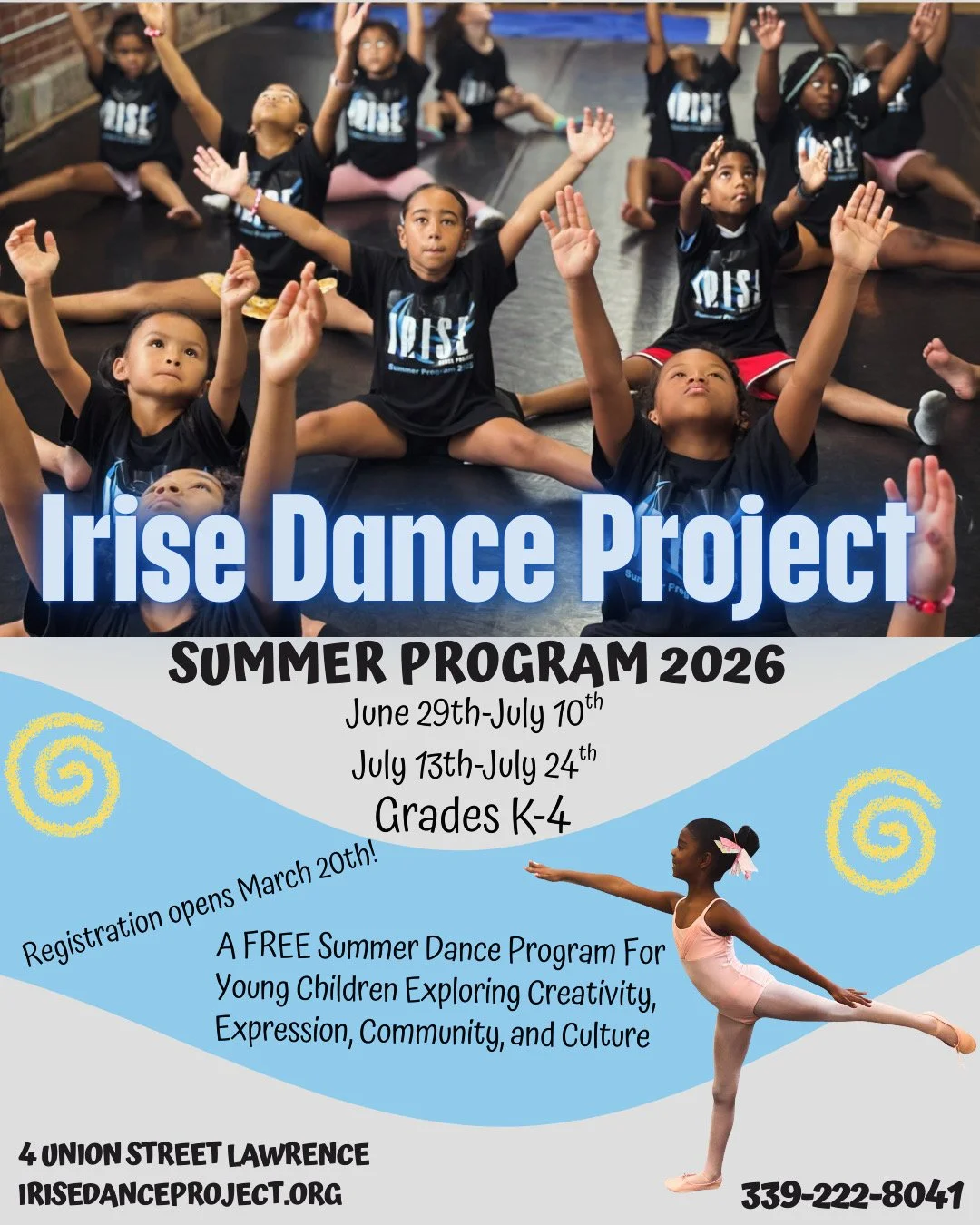 Registration for our 2026 Summer Programming opens March 20th