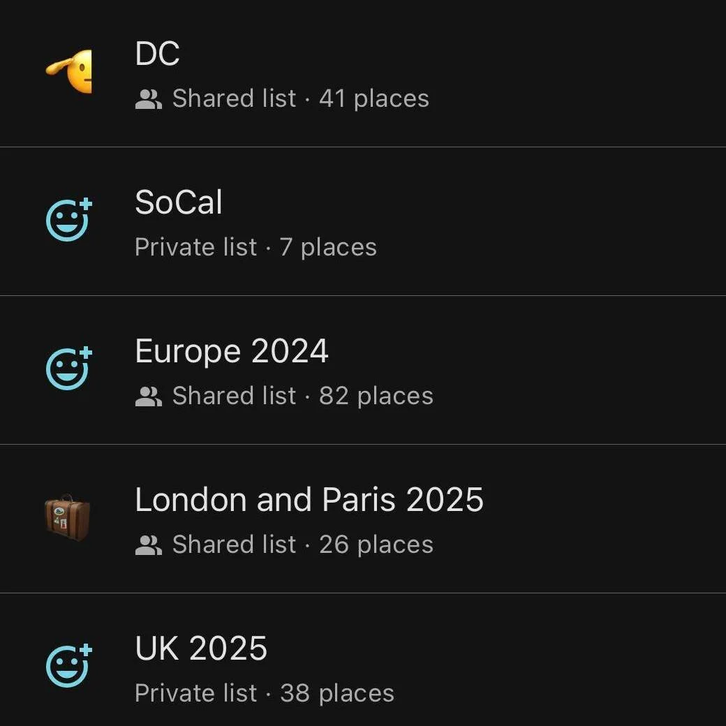 When I am traveling to a new destination, or I want to keep track of recommendations that people have given me, I love to start a Google Map. It&rsquo;s become something not only for my own trips, but also for my clients that are traveling to destina