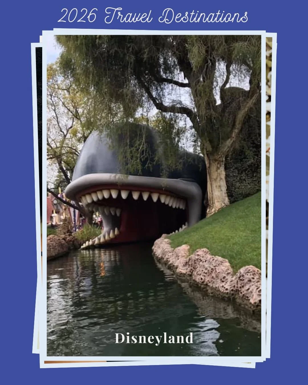Destination to Visit in 2026: Disneyland

Disneyland Resort is perfect for 2026 travel planning, especially if you want classic Disney without the sprawl.

Smaller footprint, easier park hopping, and some of the most nostalgic attractions Disney has.