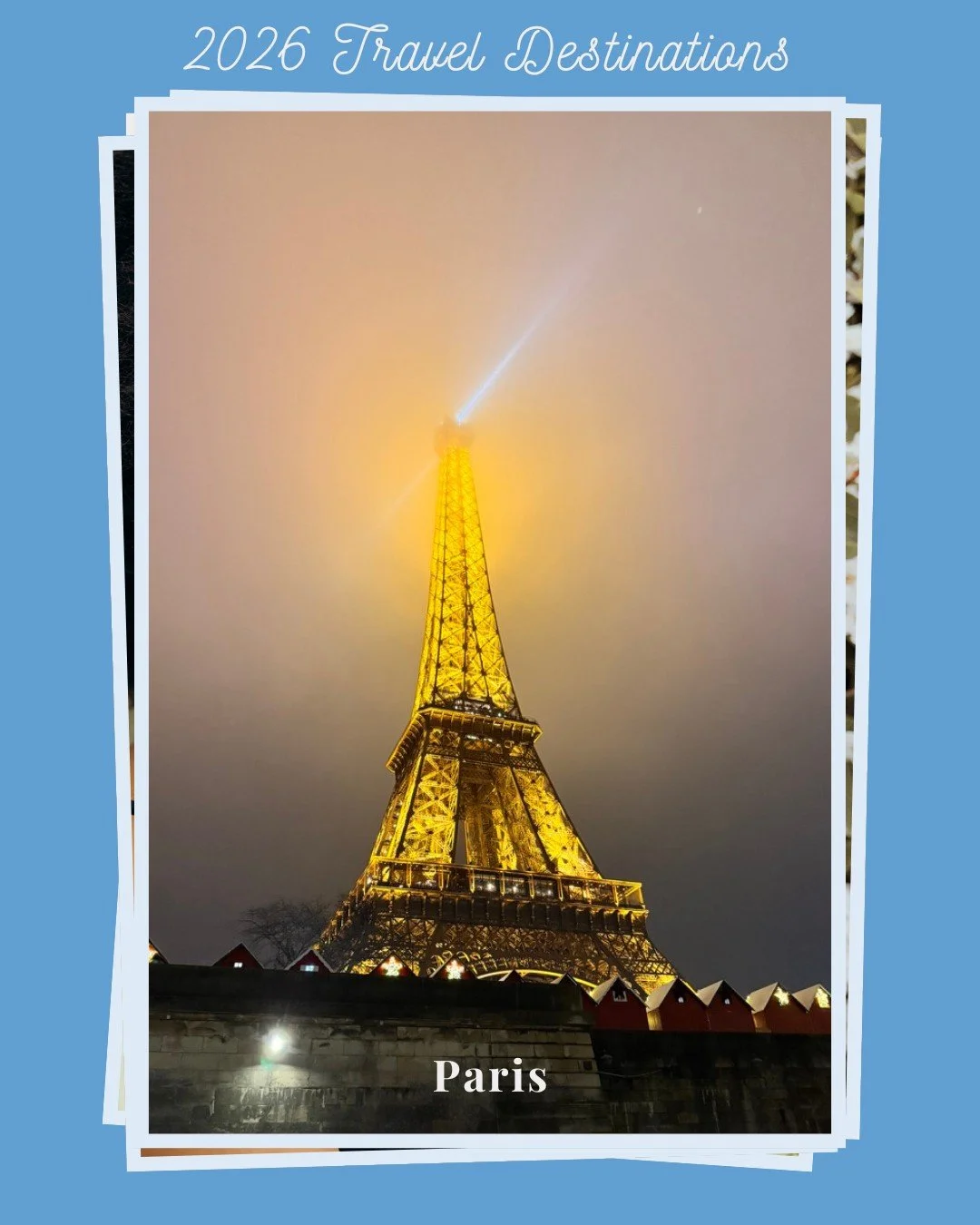 Destination to Visit in 2026: Paris

Paris will always be popular, but 2026 is a smart time to visit after the Olympic crowds have faded.

Paris shines when you slow down. Caf&eacute;s, museums, neighborhoods like the Marais and Saint-Germain, and da