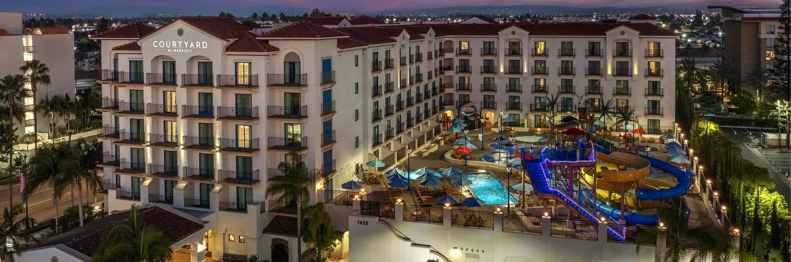 Let's Just Go to Courtyard by Marriott Anaheim Theme Park Entrance