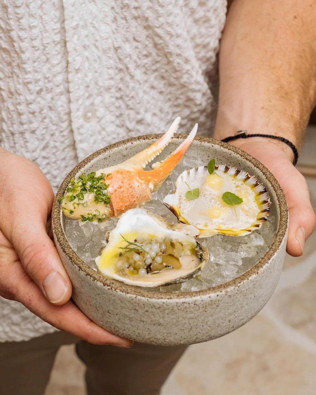 Gift /gift/ (n.)
A moment of beauty, wrapped in salt air and sincerity.

This season, offer something more&mdash;an experience grounded in intention, where time slows and every bite tells a story.

Gift your loved ones the invitation to bask in effor