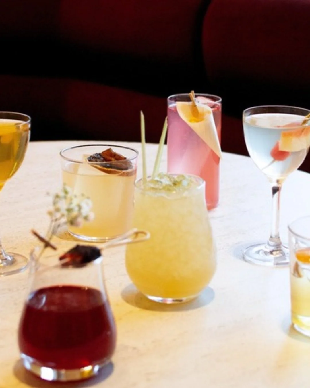 Revel /ˈre-vəl/ (v.)
To gather, to linger, to celebrate the in-between.

Before the countdown.
Before the clink of glasses.

This is the moment for bright cocktails&mdash;
unrushed, intentional, and meant to be savored.