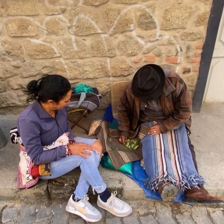 La Paz: Bolivian Indigenous, ‘Brujas’ Witches Market and Coca Leaves Reading. 