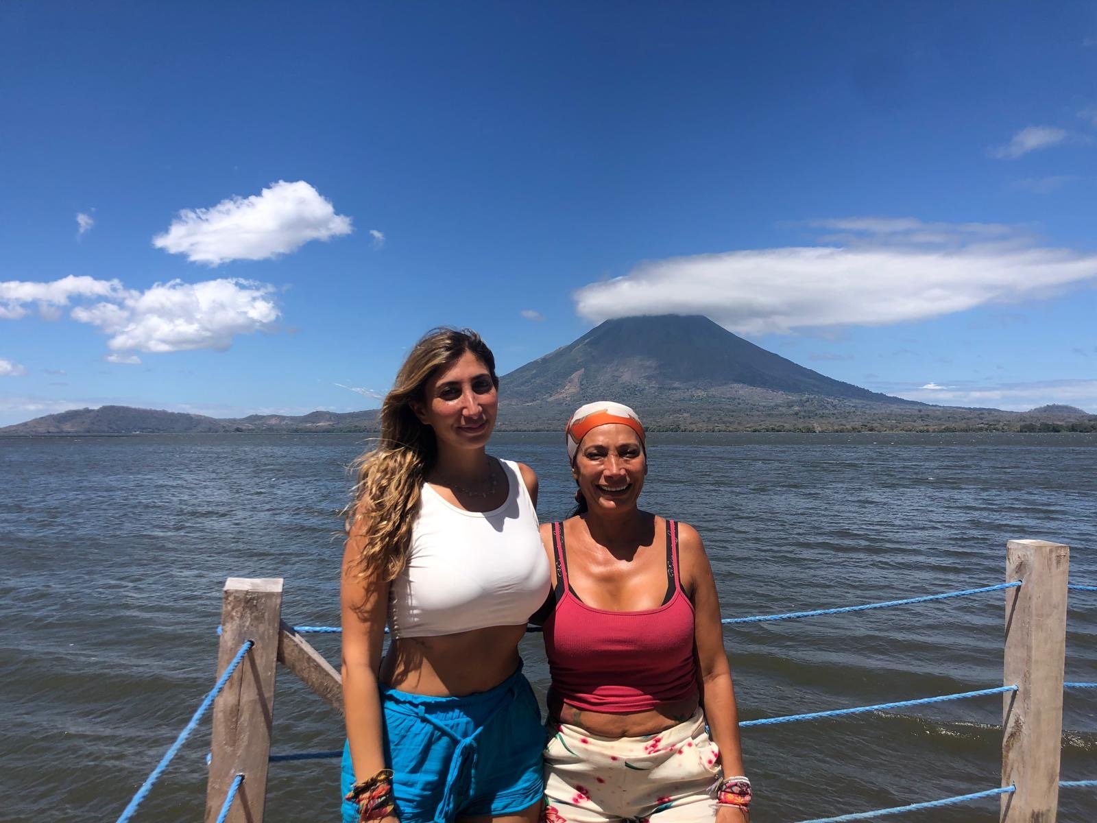 Twins Volcano, Ometepe Island, Nicaragua.