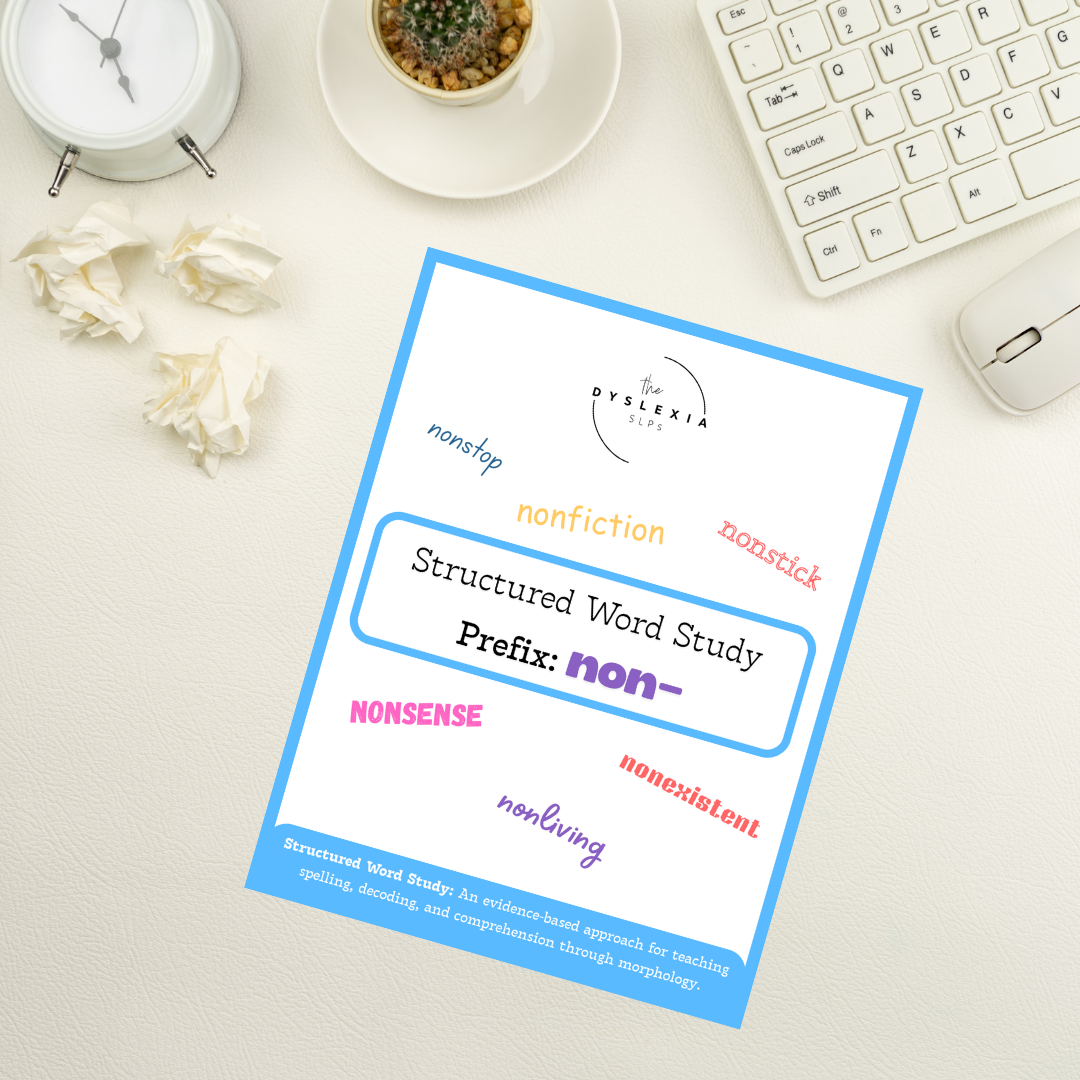 Structured Word Study