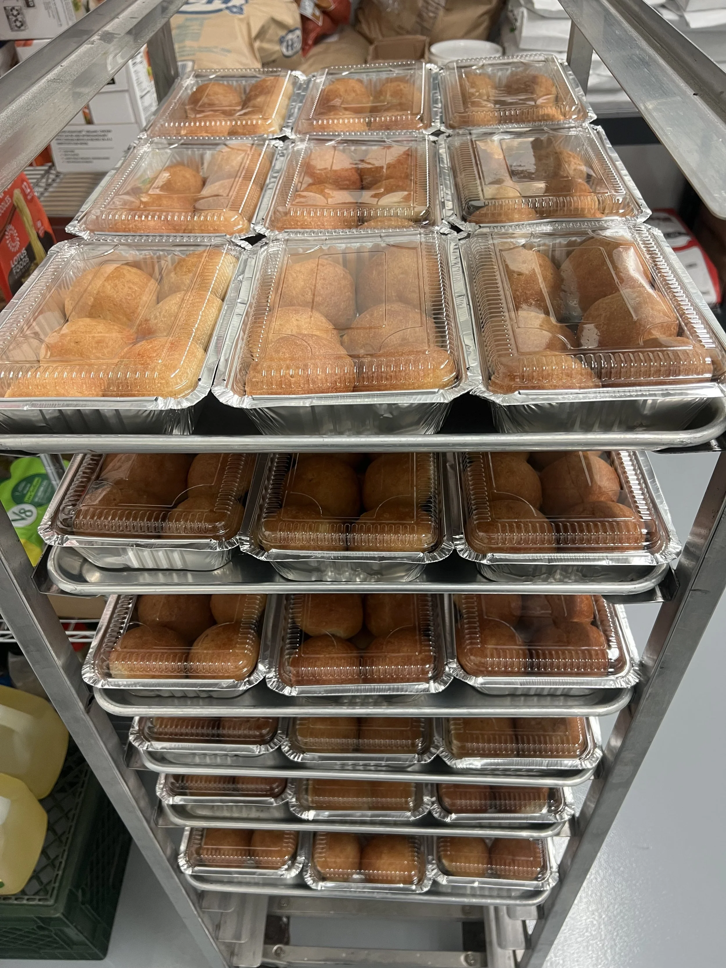 Thanksgiving Bread Roll Packs