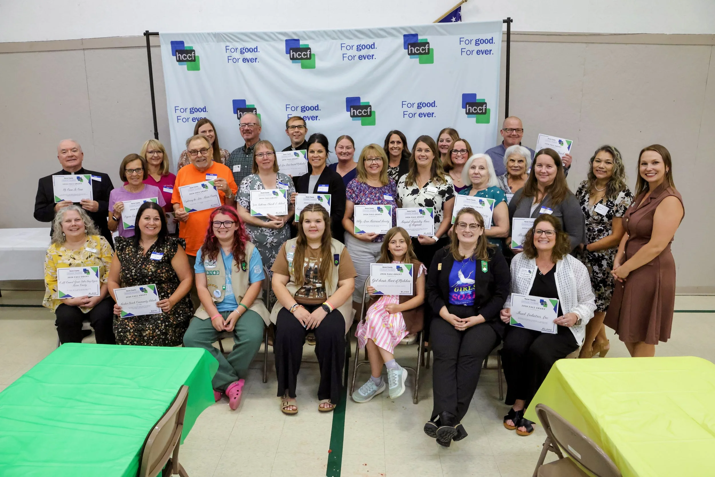 HCCF Awards $38,000 to 26 Huron County Projects