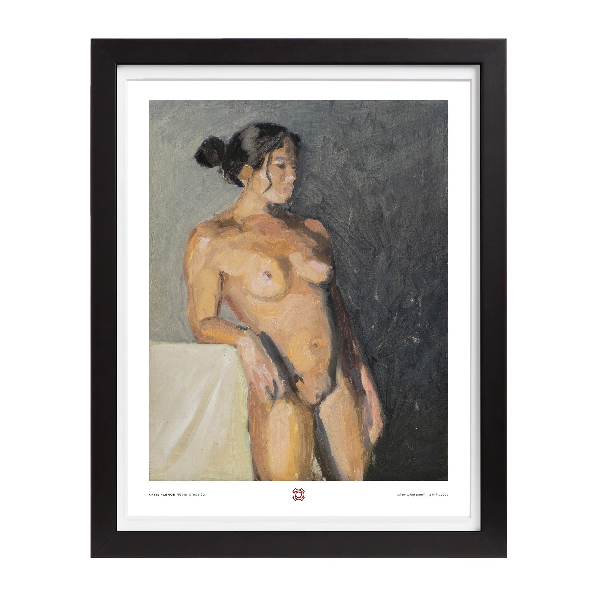 Figure Study 02 Open Edition Print