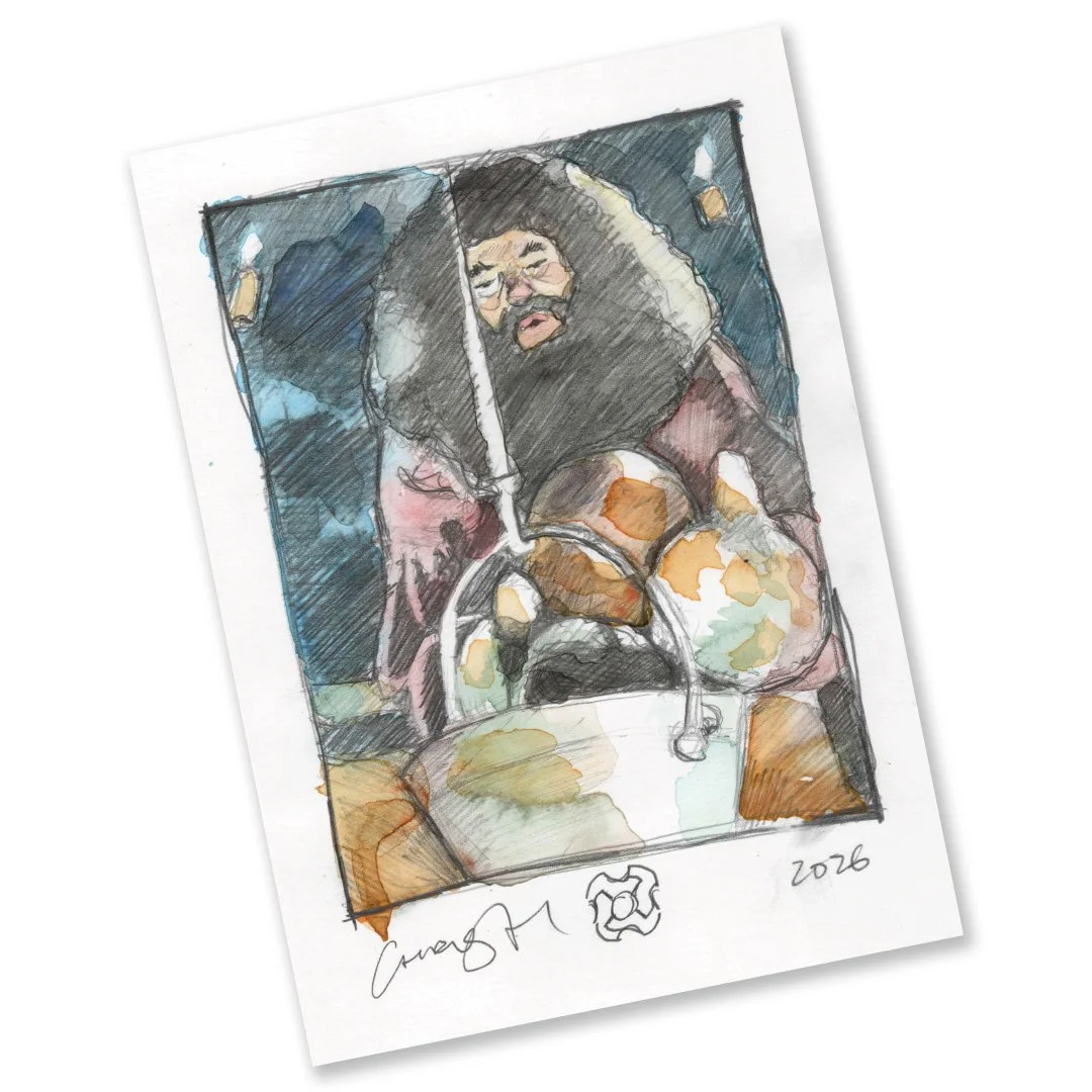 Harry Potter Hagrid 5x7 Print