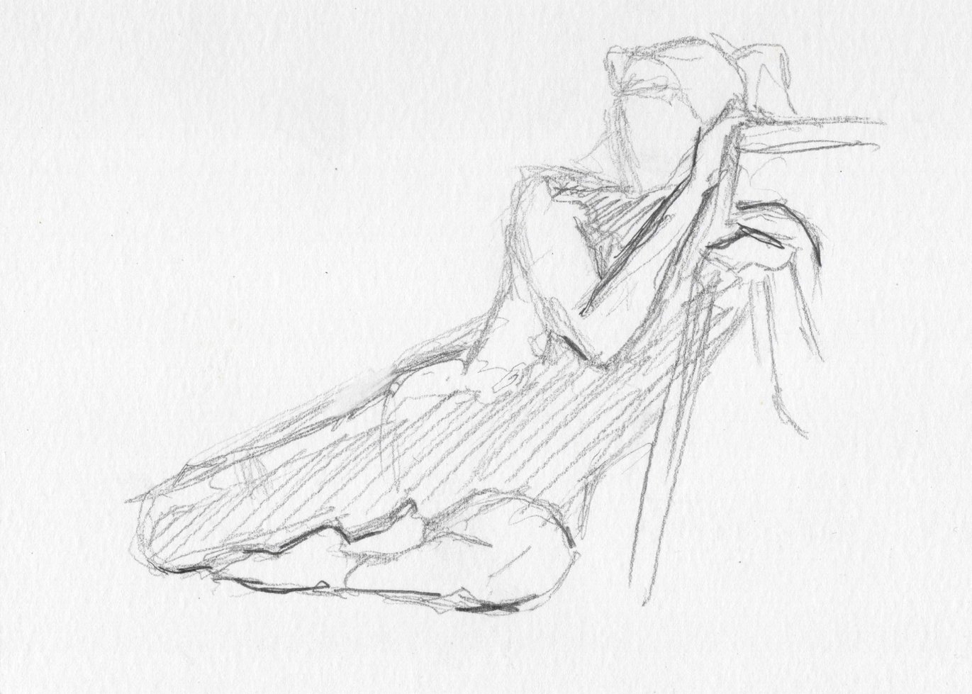 Figure Study Sketch F024