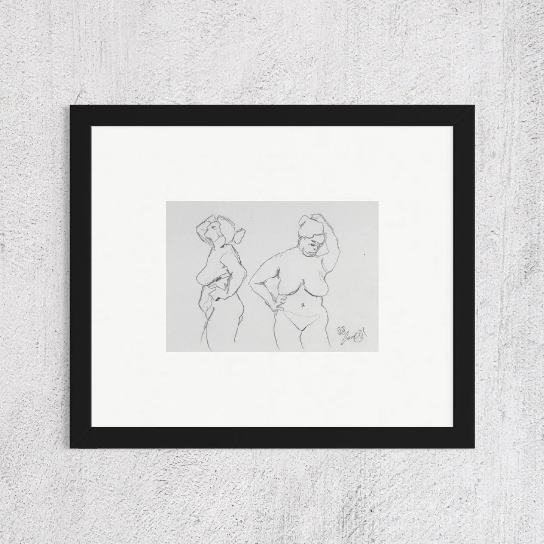 Figure Study Sketch F024