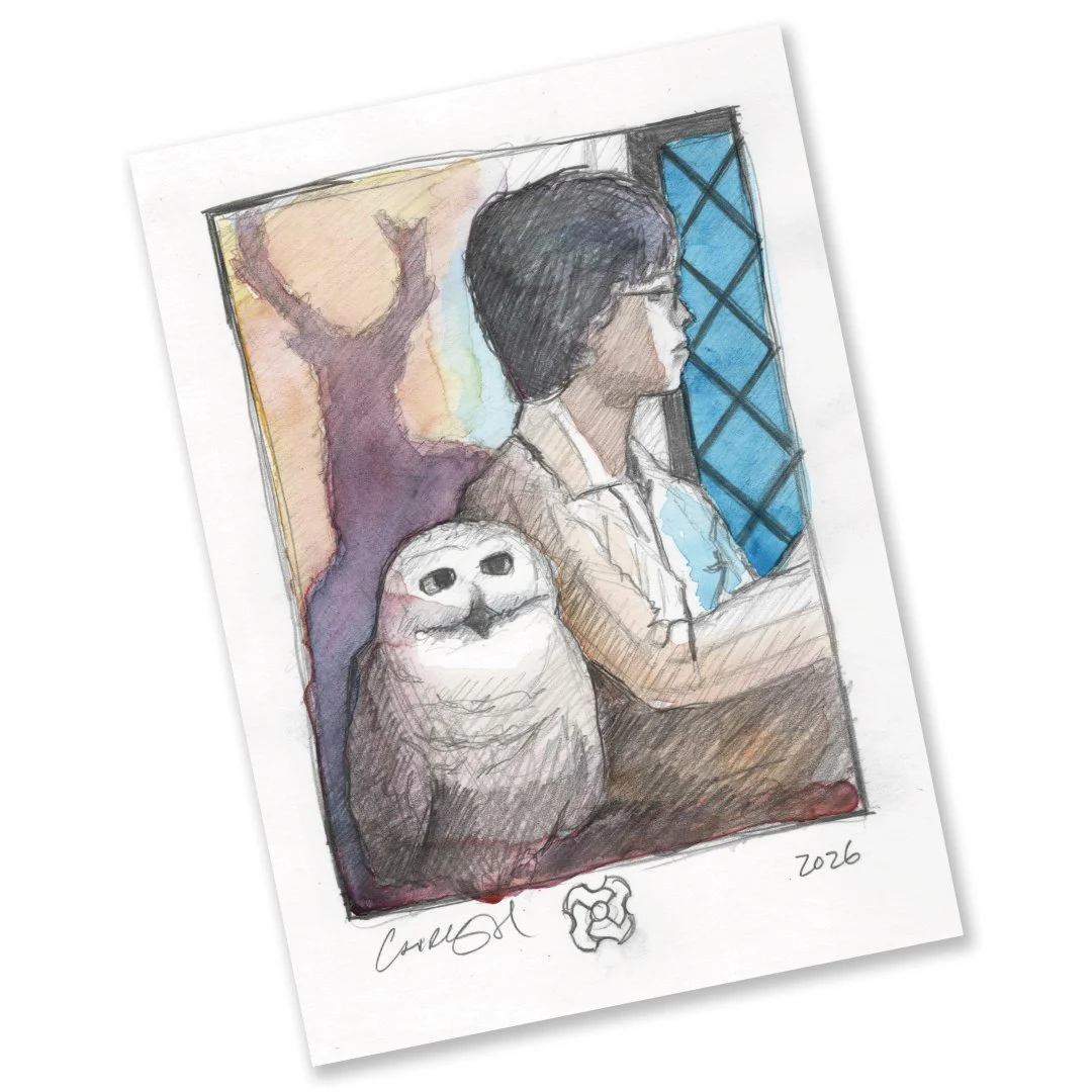 Harry Potter Hedwig 5x7 Print