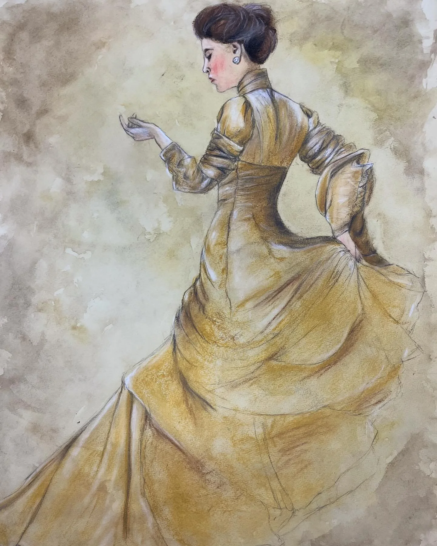 A culmination of the first semester of grad school. 
&ldquo;Something is wrong with this drawing. It needs more salt&rdquo; -Helen Huang