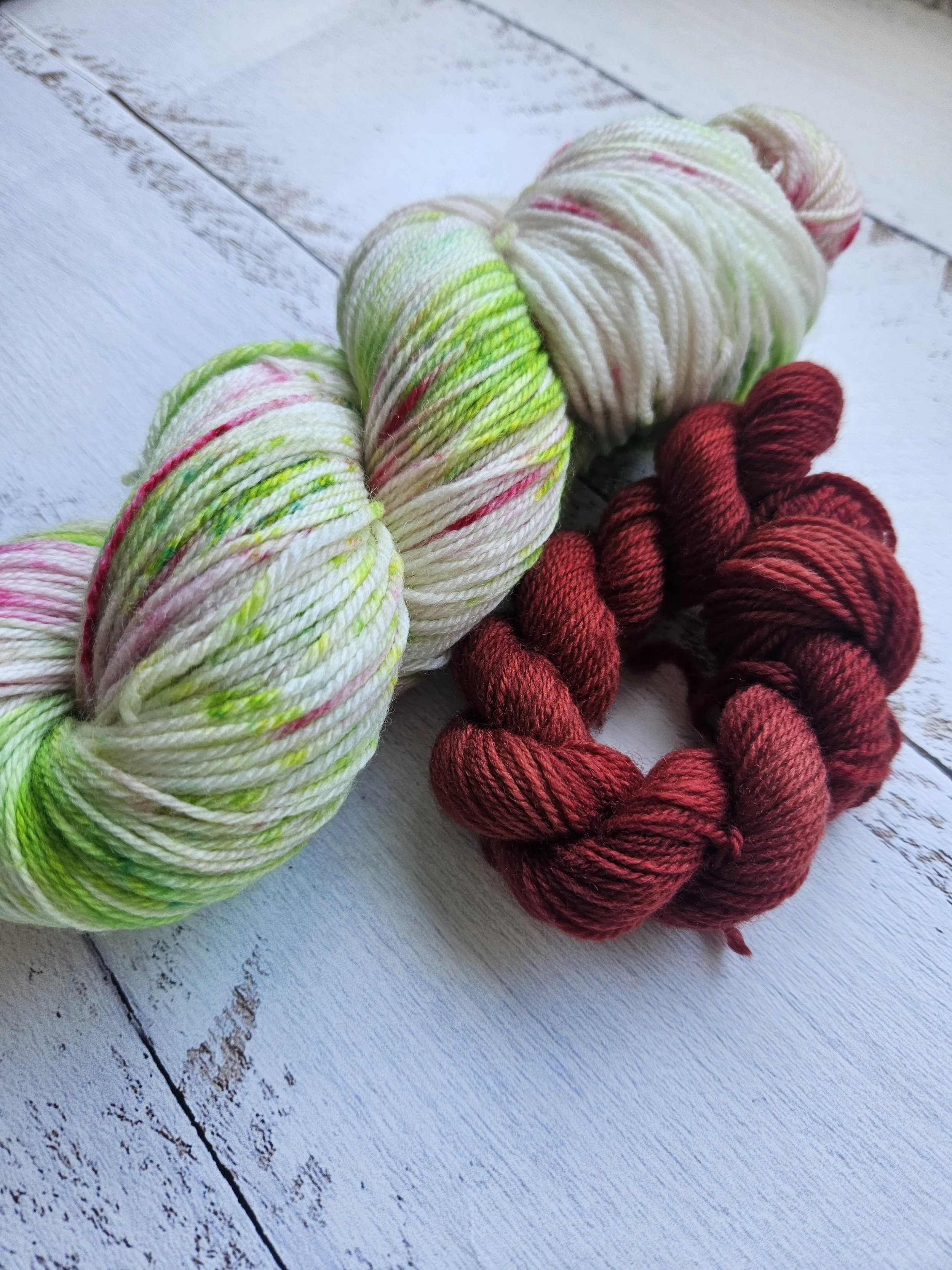 Holly branches sock Set
