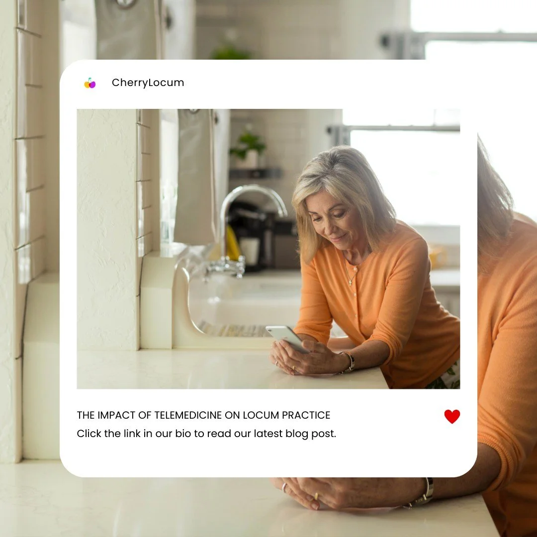 📣 NEW BLOG POST 📣
THE IMPACT OF TELEMEDICINE ON LOCUM PRACTISE

Telemedicine has revolutionised the way healthcare is delivered, offering new opportunities and challenges for locum doctors practicing in remote or underserved areas. 
With advances i