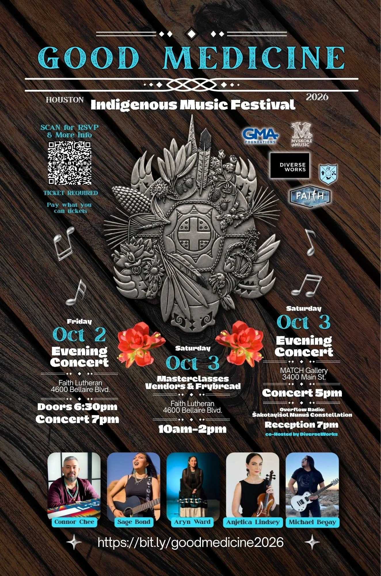 Good Medicine Indigenous Music Festival 2026 Houston Texas