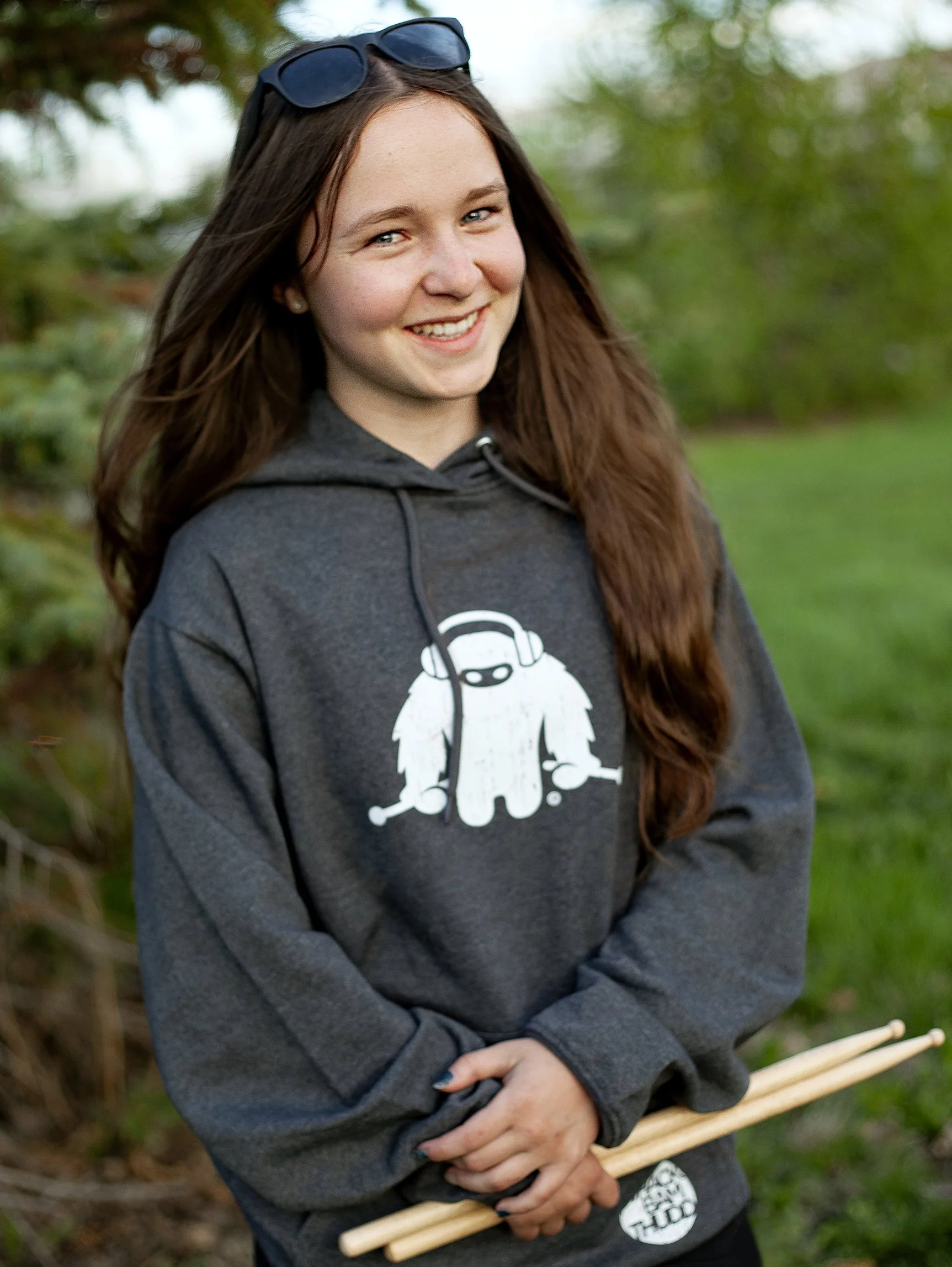 Monster Hoodie | Dark Heather Grey | Unisex