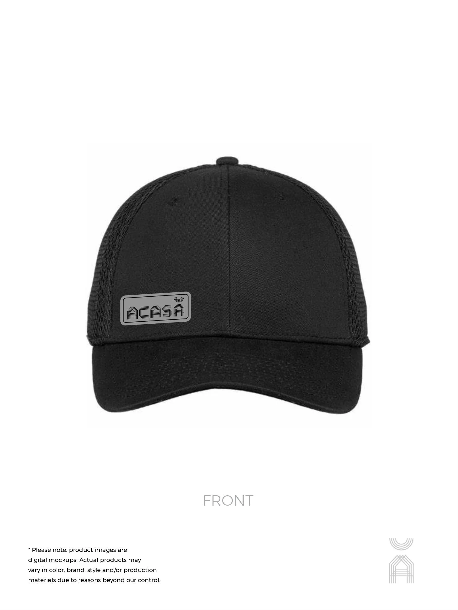 ACASA (No Reunion)   New Era® Adjustable Structured Cap |  Black | Unisex