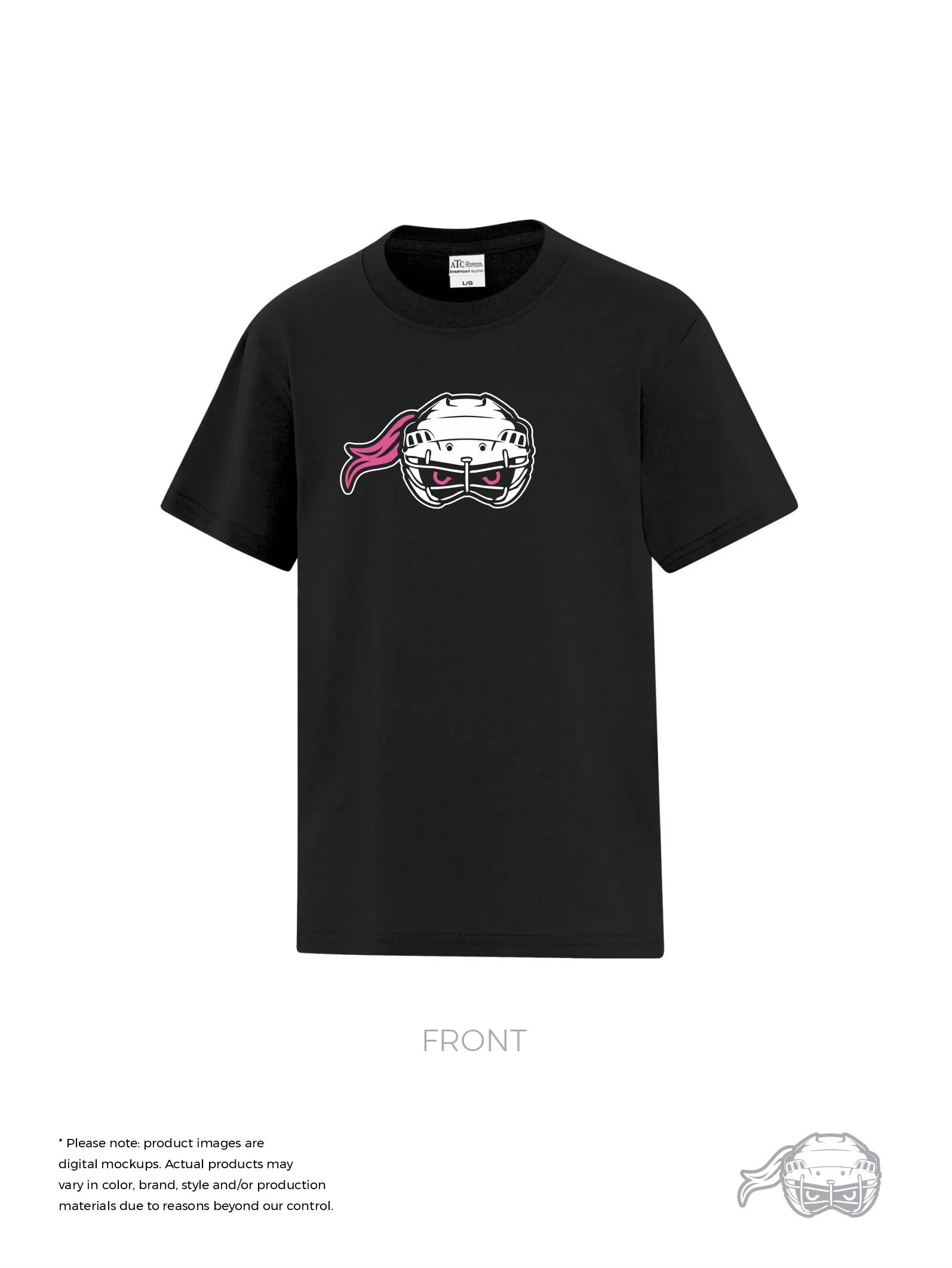 Ringette Girl Tee | Black | Unisex
