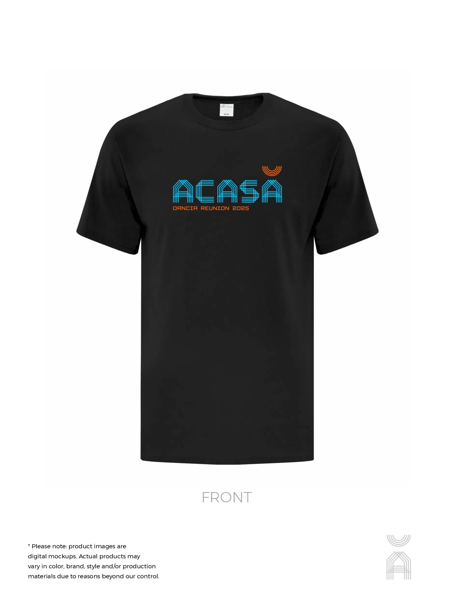 ACASA 2025 Tee | Black | Unisex