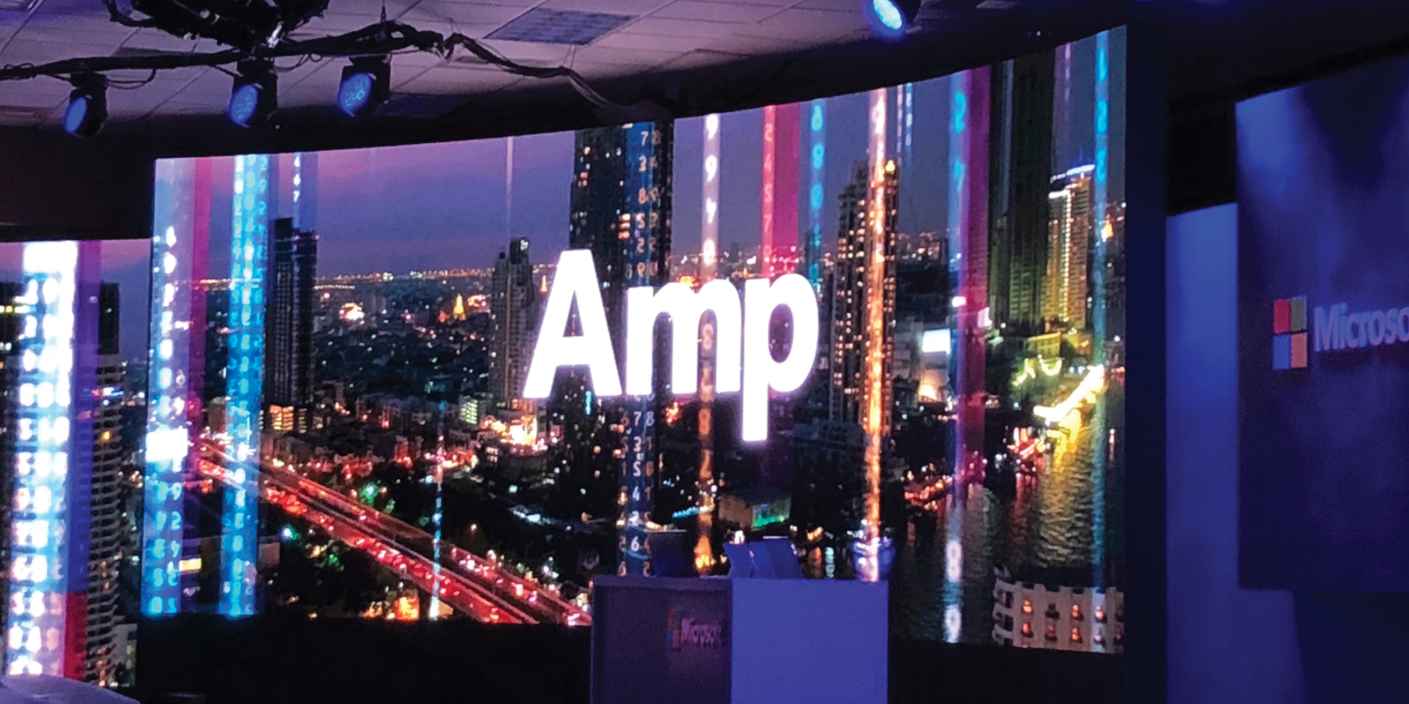 AMP, MICROSOFT // LIVE EVENT