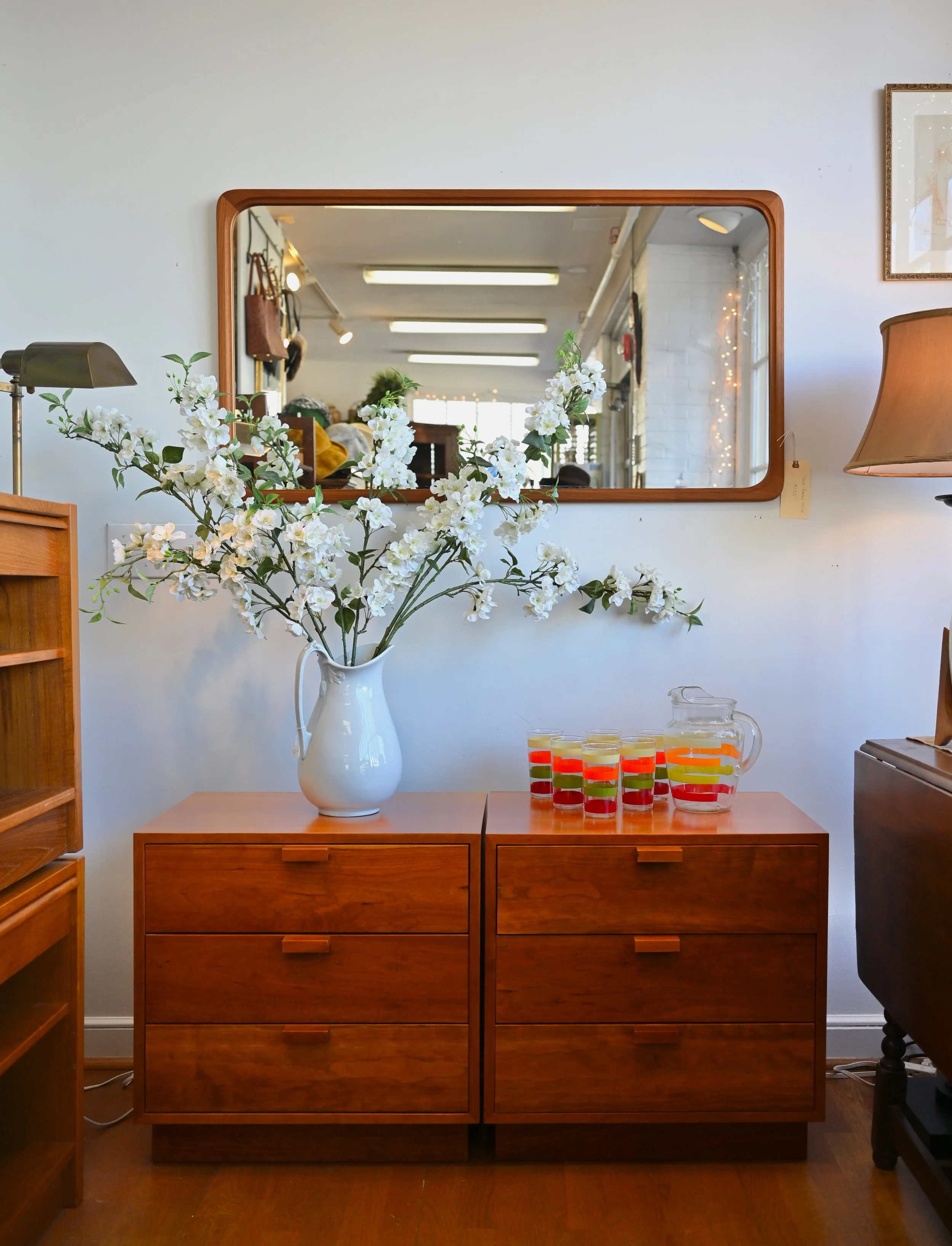 Pair of Cherry Sides Tables