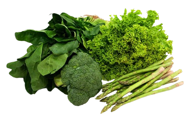 leafy greens, can help promote healthy gums