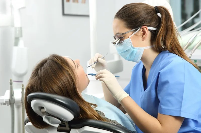 Visit your dentist on a regular basis for healthier teeth.
