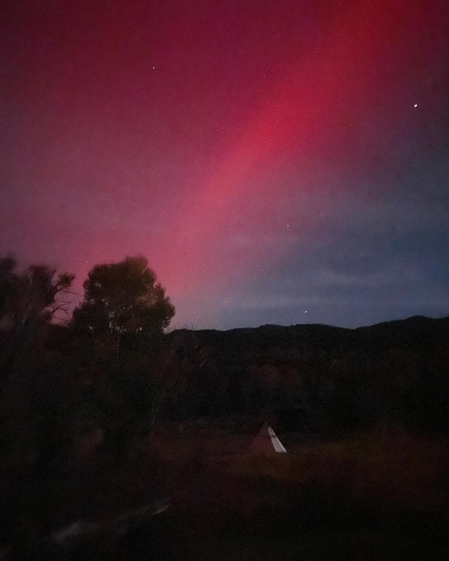 ✨The northern lights. ✨ 
It&rsquo;s the first time in my life that I have witnessed this northern phenomena. I&rsquo;m loving seeing what folks captured in the night sky.  It has certainly inspired prayers of peace within me.