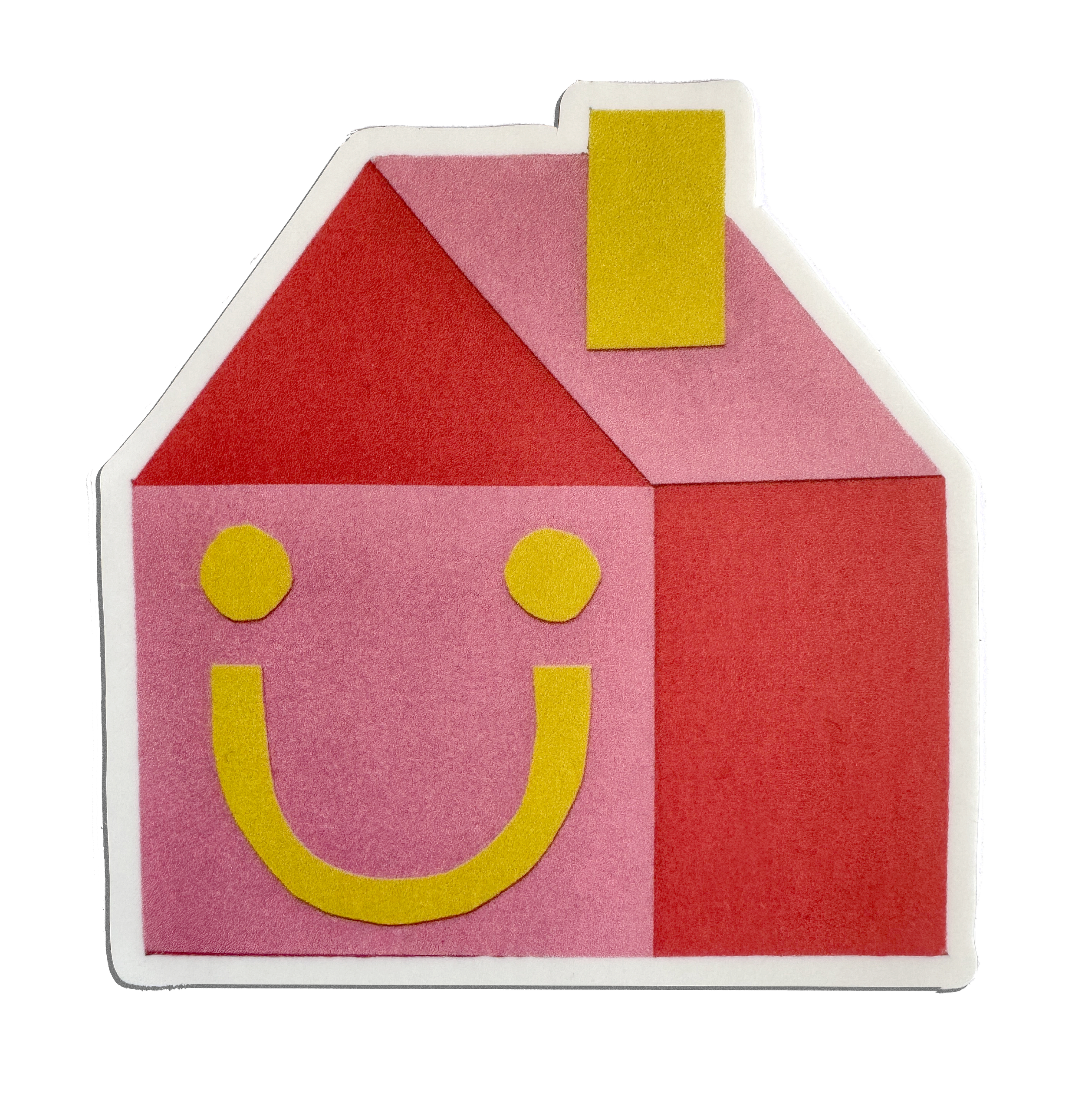 Big Happy House Sticker