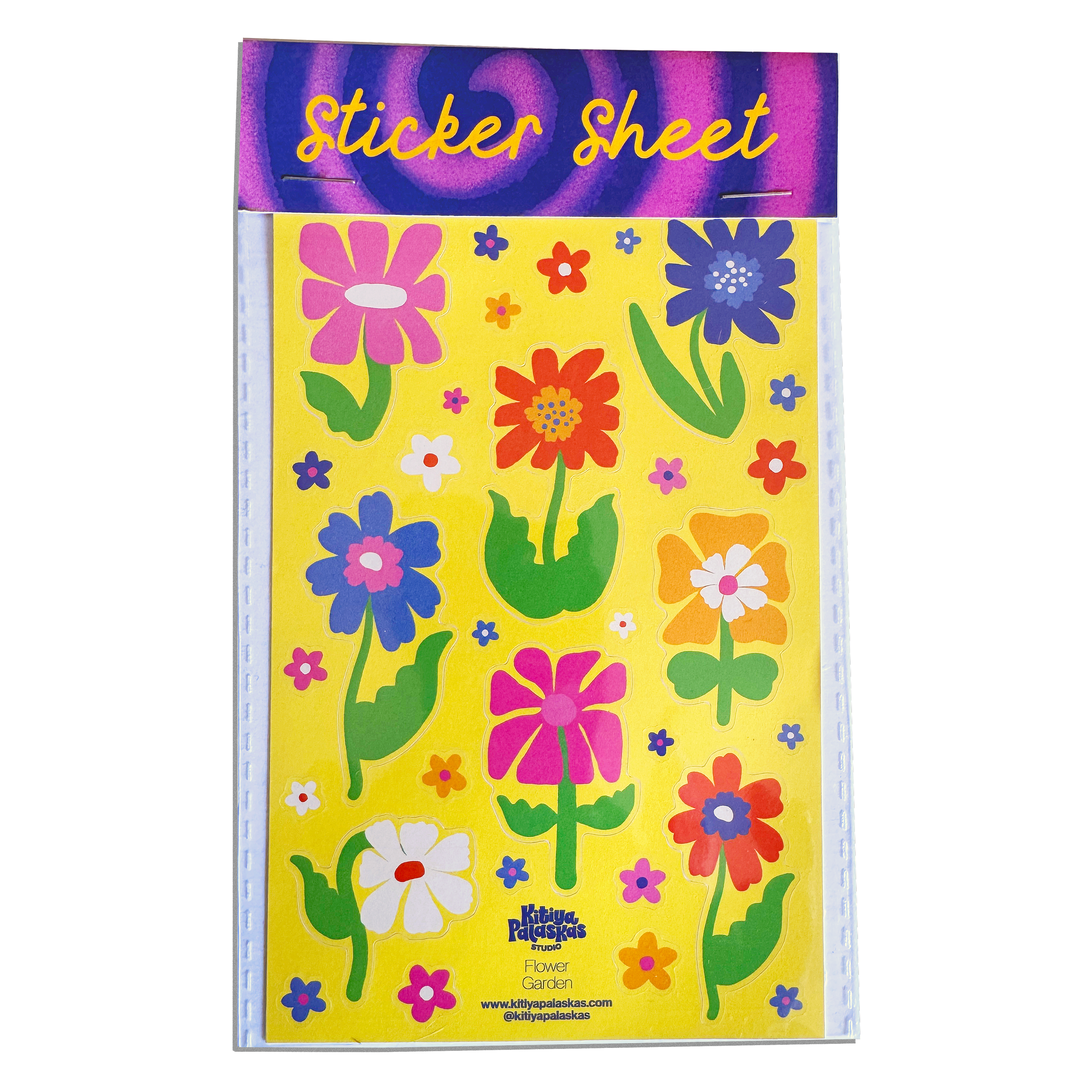 Flower Garden Sticker Sheet