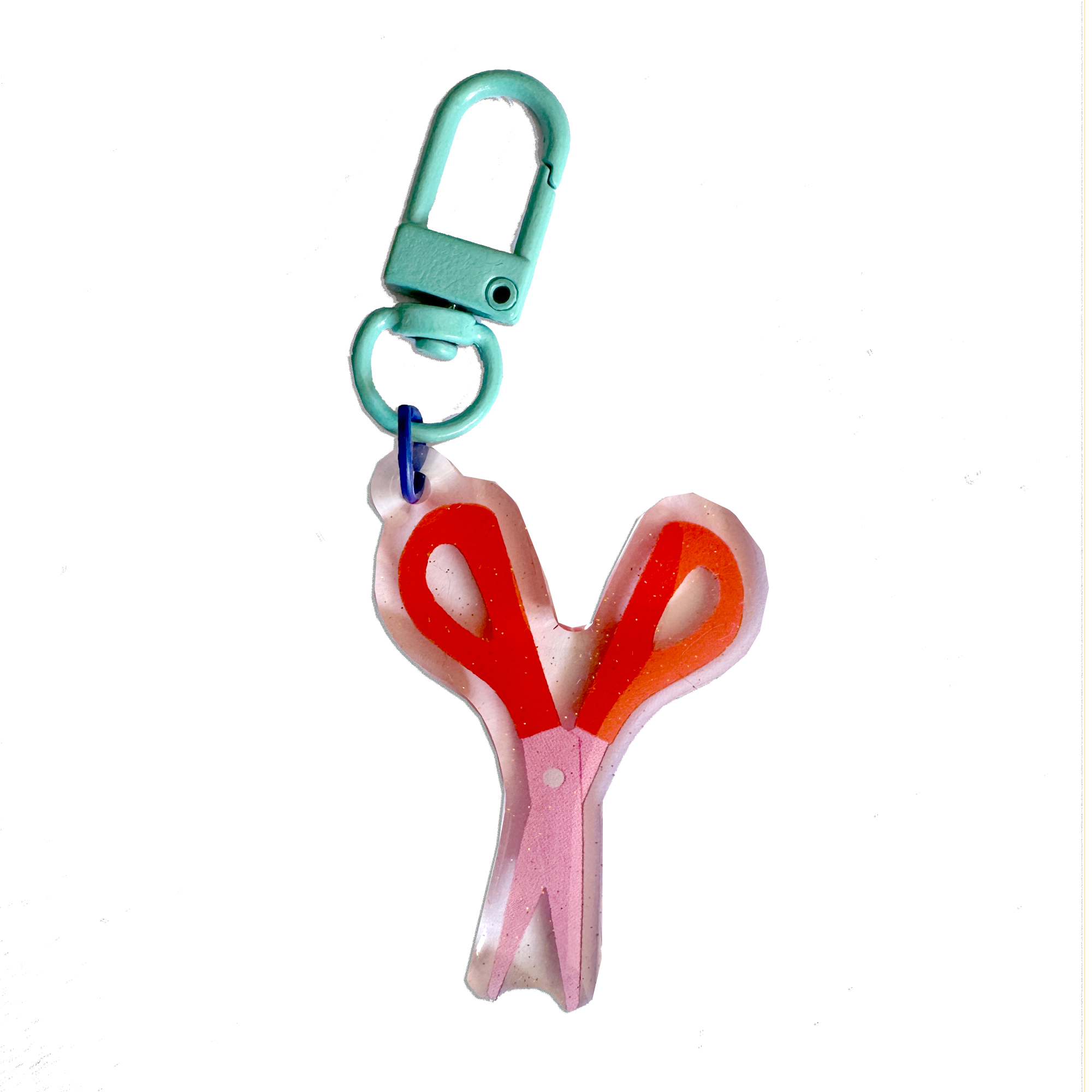 Scissors Keyring