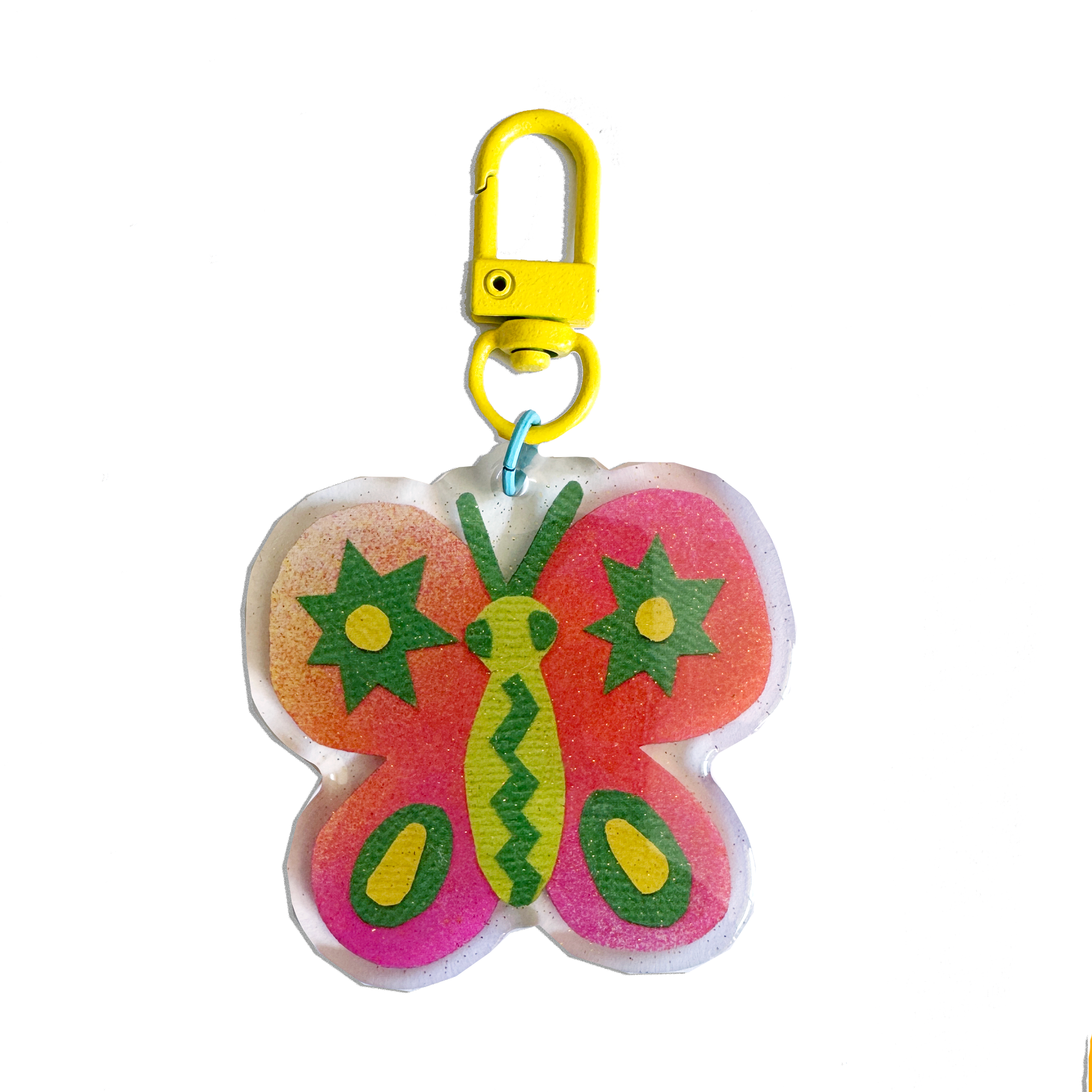 Butterfly Keyring