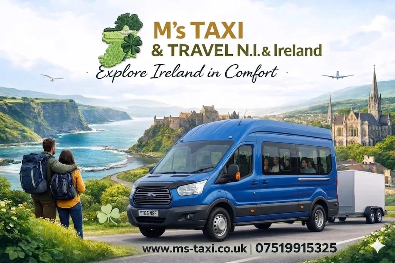 M's Taxi &amp; Travel N.I &amp; Ireland
