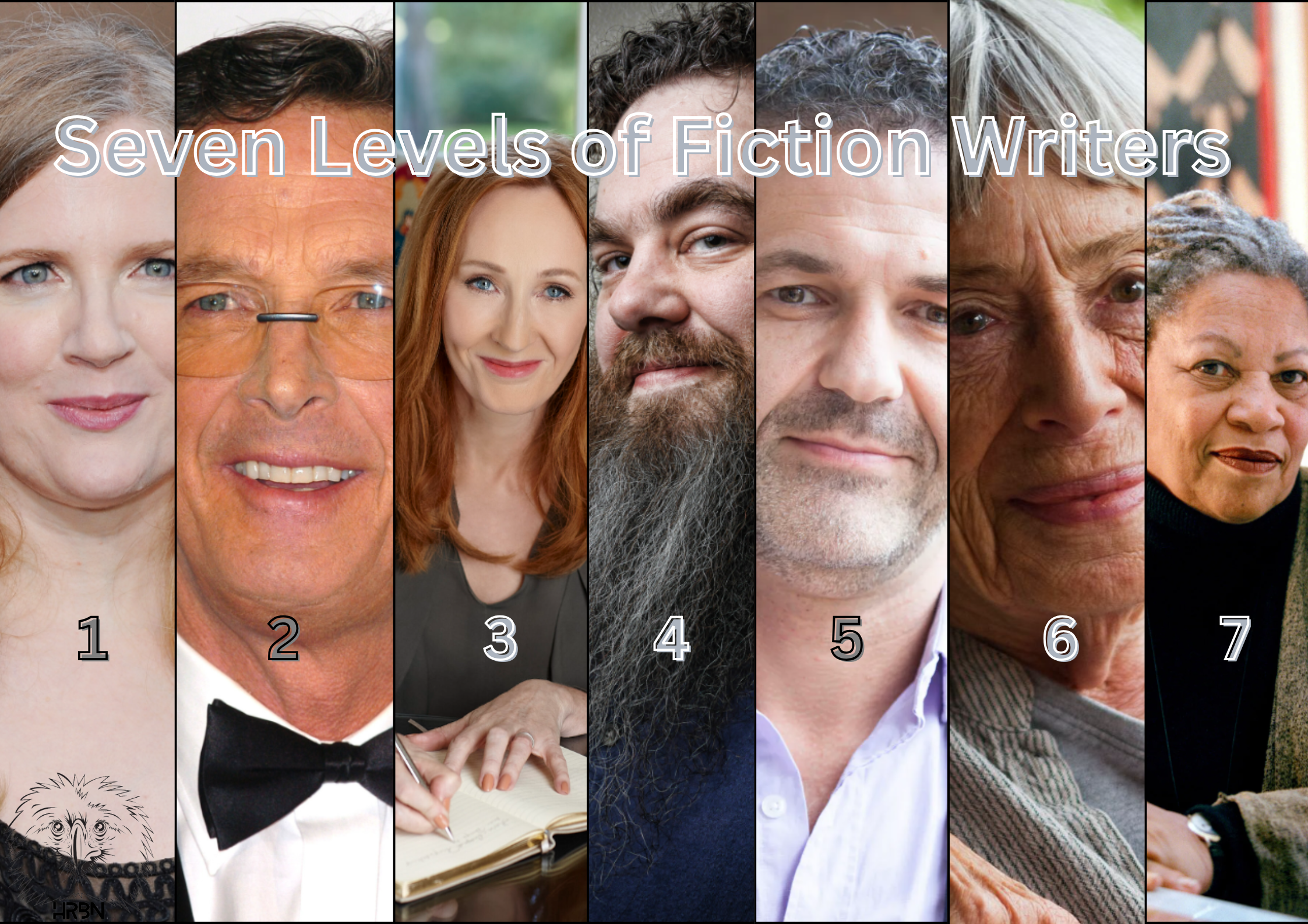 The Seven Levels of Fiction Writers