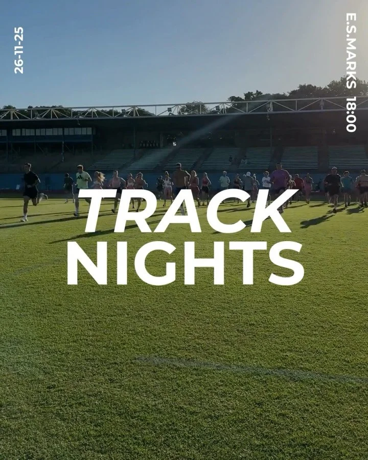 The final week before we time trial again and see how fast everyone has got over the past 10 weeks. Wednesday is going to be a HOT one so make sure you bring plenty of water! 

See you at the track:
6pm 
E.S Marks Athletic Track