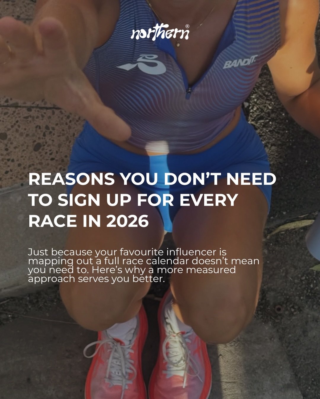 A few things to keep in mind when seeing race calendar planning for 2026 on socials. It&rsquo;s You V You in this game, a healthy body should be your number 1 goal