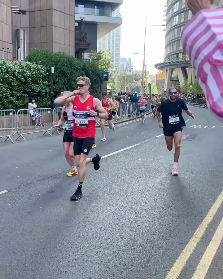 Good luck to everyone racing London Mara today 🫡 The block has been done, the carbs have been eaten, it&rsquo;s time to have fun! Huge shout out to NRC athletes @gabbmartin and @bexnewton LETS GOOOOO