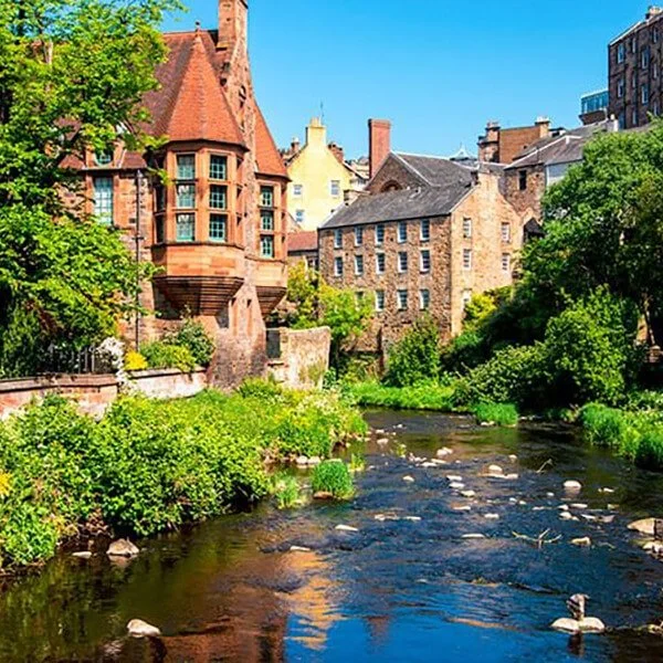 Dean Village Edinburgh Scotland