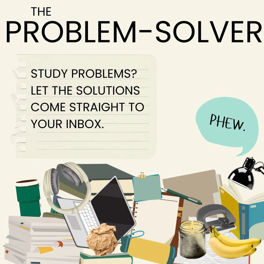 Email is so hot right now! And the Problem-Solver is a keeper because, being made for students like you, it has no irrelevant information. We go straight into the things that are close to your heart, like

🎯 How to set the achievable goals
🧨 How no