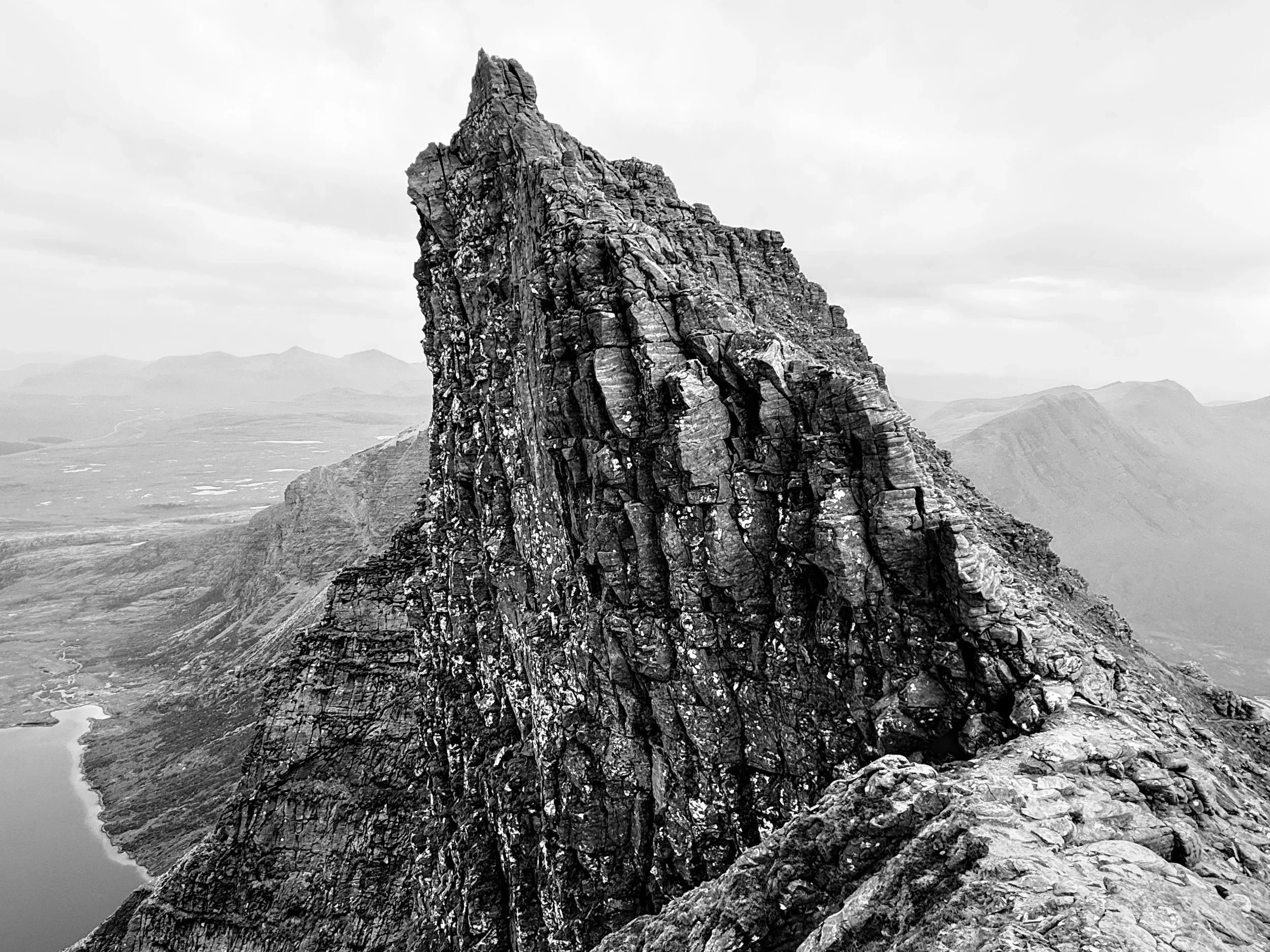 Lord Berkeley's Seat - An Teallach ridge