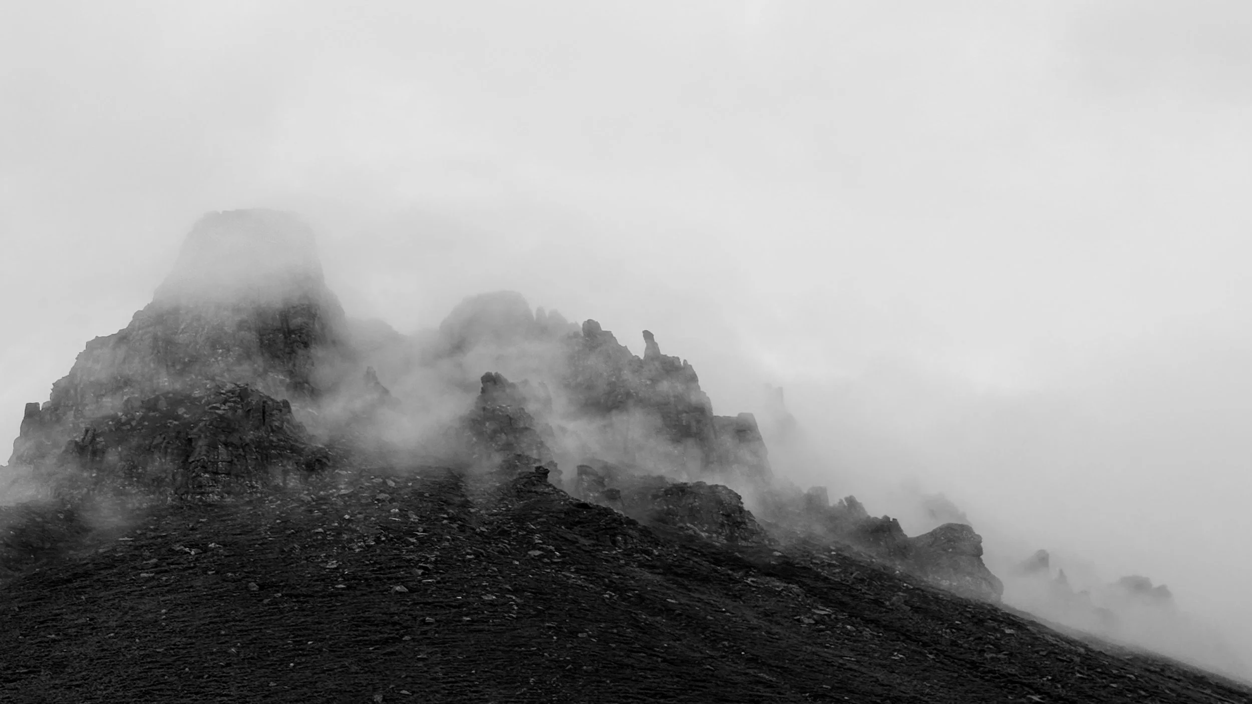Stac Pollaidh after a passing storm