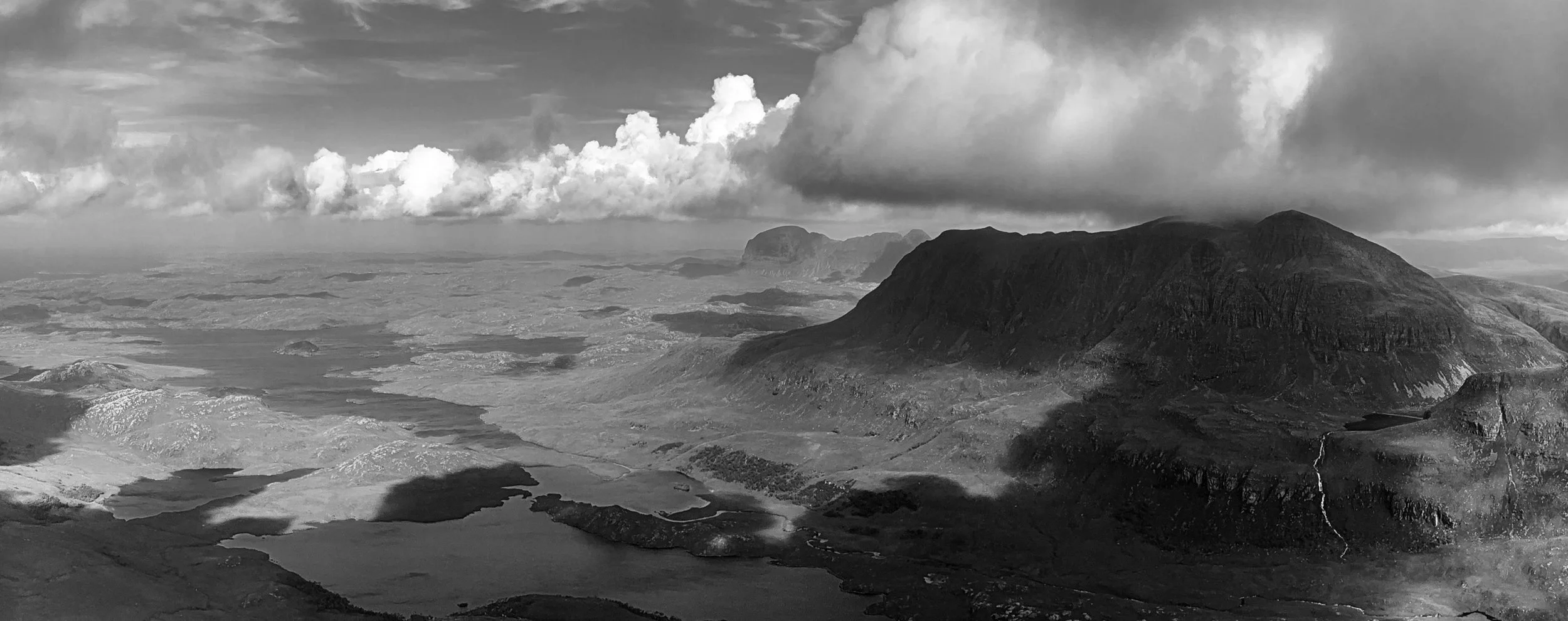 Looking north from Cul Beag