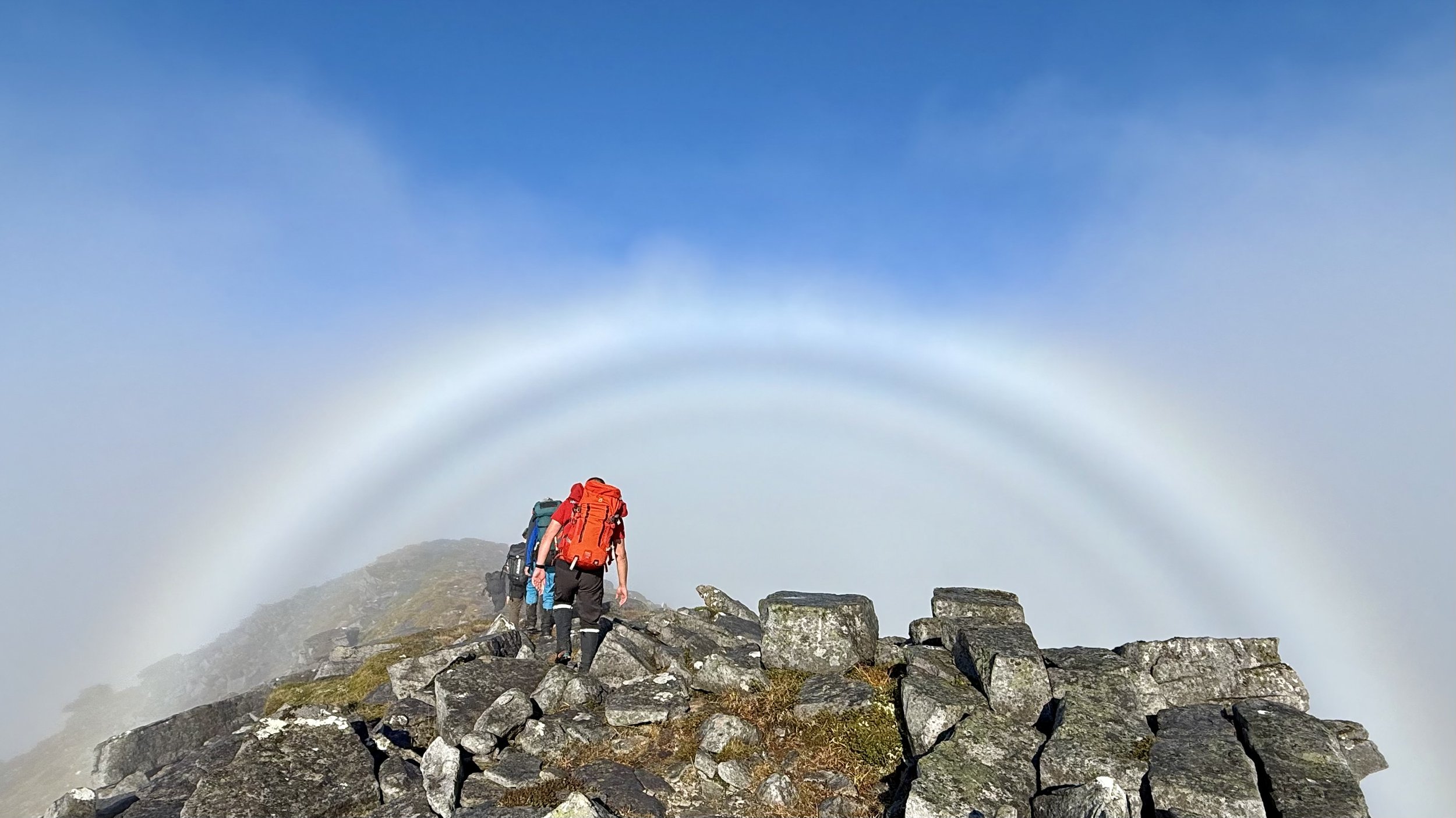 Fog bow Quinag