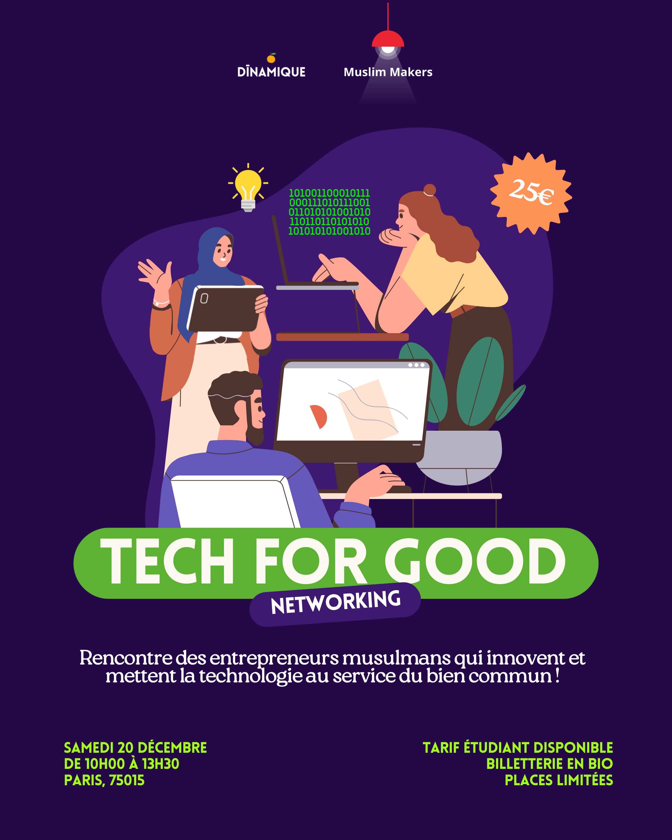 Tech for Good - Muslim Makers x Dinamique