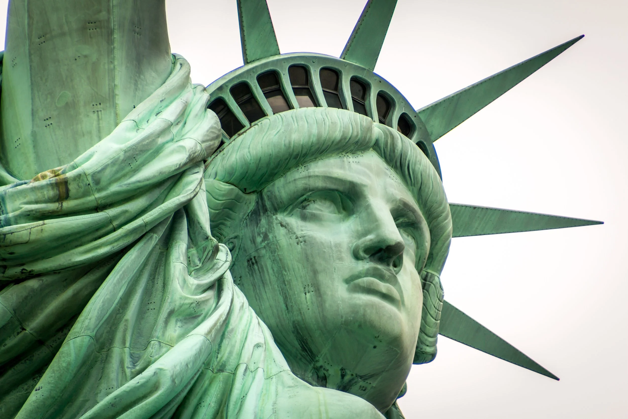 Image of the statue of liberty used for the Immigration law services section