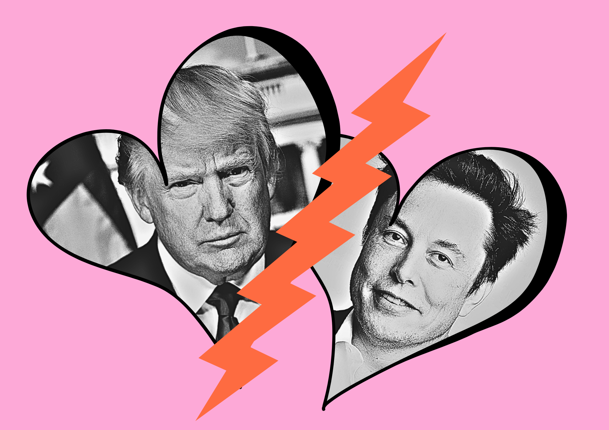 The bromance of the billionaires is over