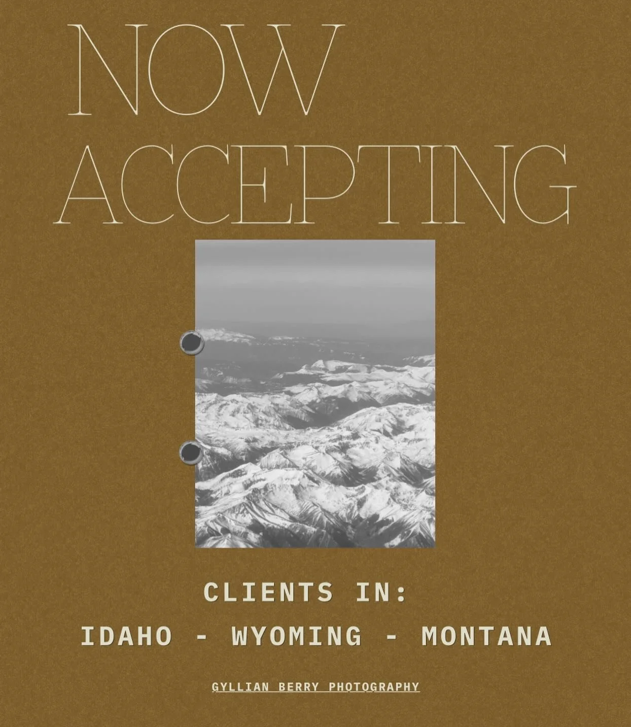📣BIG ANNOUNCEMENT! 📣 

I&rsquo;m ecstatic to share that my photography business is expanding to Idaho this June! 

With the breathtaking landscapes of Yellowstone and the Grand Tetons as my new backyard, the creativity is going to flow! 🏔️🌼
May i