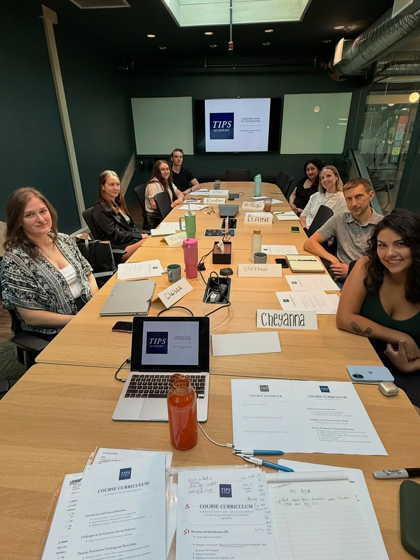 I had a great time in Victoria hosting a training session for the management of a local coffee chain. Gathering leaders from multiple caf&eacute;s creates an opportunity to strengthen communication, handle conflicts, restore authority, and build lead